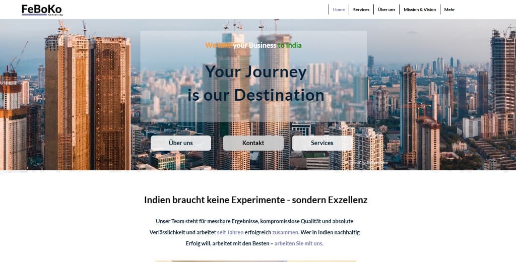 FeBoKo Consulting B2B-Website Relaunch — Webdesign Vorher/Nachher von atondix Agentur