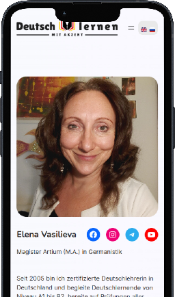 Atondix Kundenreferenzen 15 Portfolio Webdesign Neue Webseite fuer Elena Vasilieva in Nuernberg atondix aus Fuerth