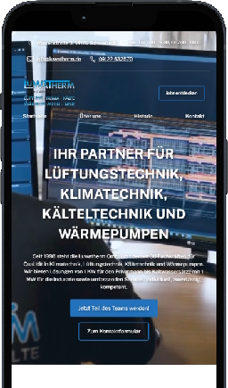 Komplett neue Webseite fuer die Luwatherm GmbH aus Schwabach Atondix ist Ihr Partner fuer Webdesign und Marketing aus Fuerth