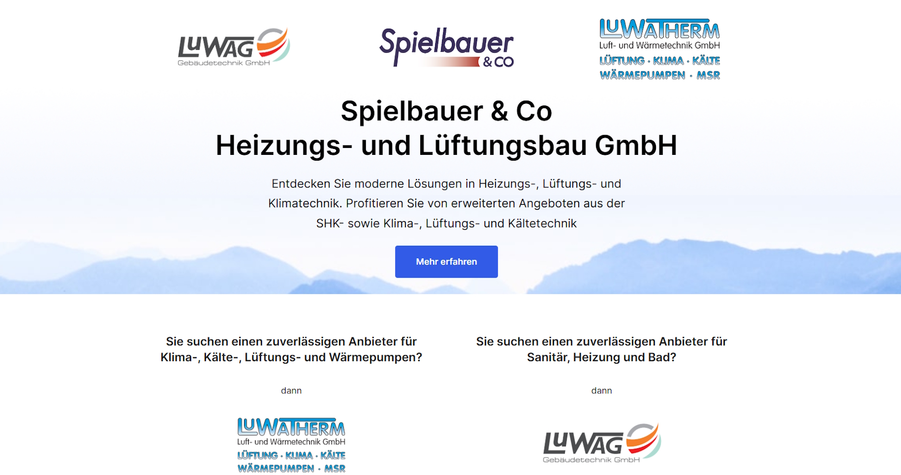 Spielbauer Co GmbH aus Nuernberg Neugestaltung der Webseite als Service Hub atondix Webdesign Marketing Design IT aus Fuerth