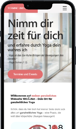 Webseiten Neugestaltung fuer 108om Sergej Stanseko aus Nuernberg atondix Partner fuer Marketing Design IT